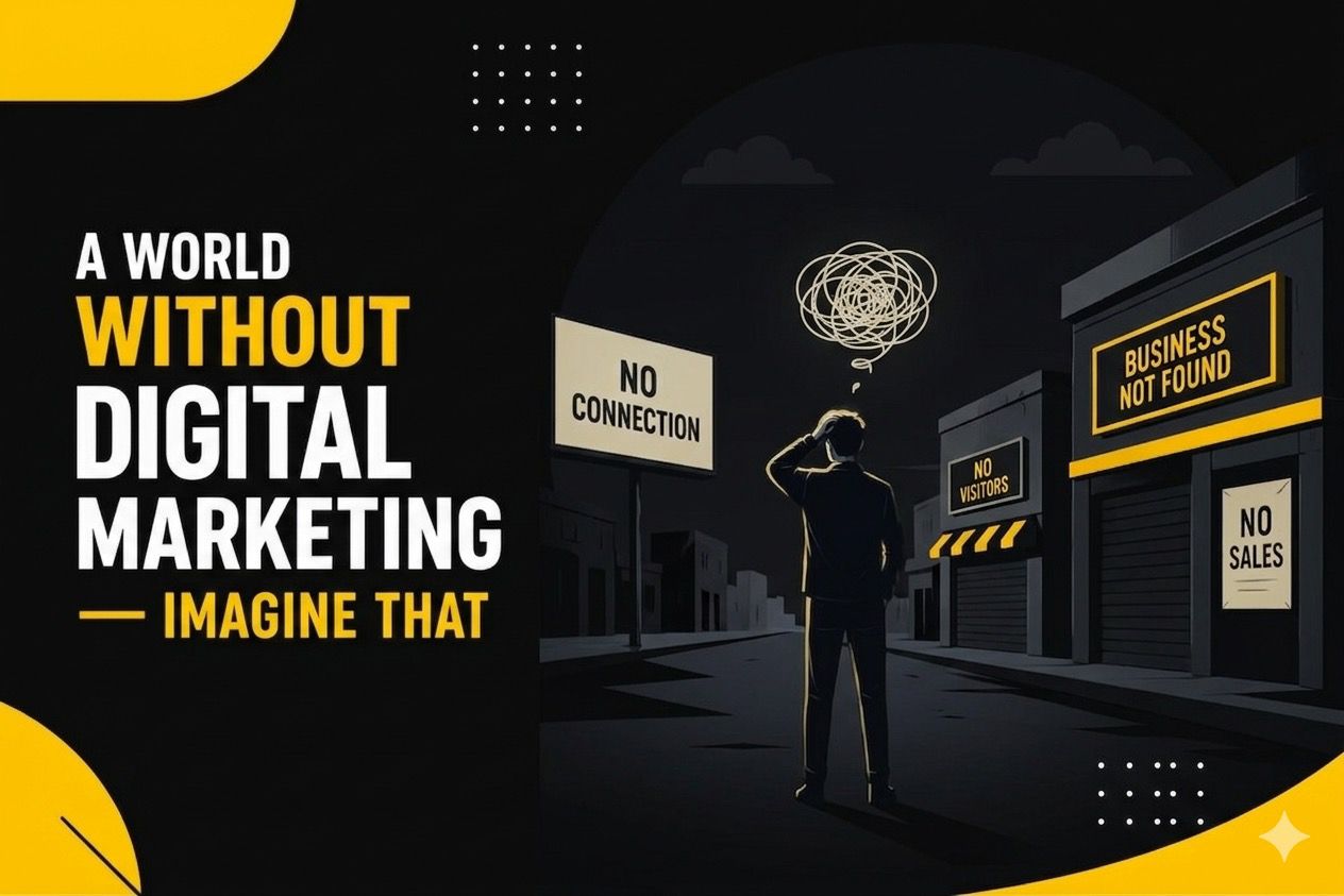 A World Without Digital Marketing — Imagine That